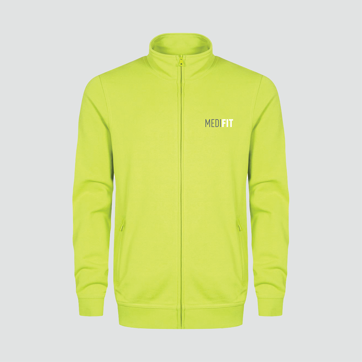 Herren Sweatjacke MEDIFIT kiwi