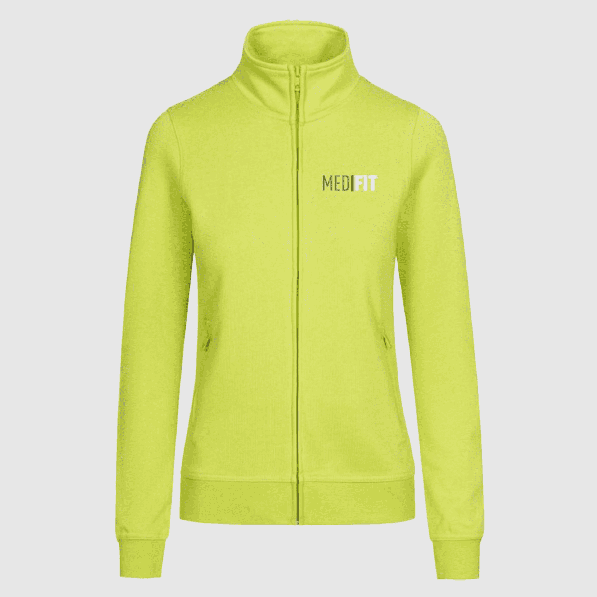 Damen Sweatjacke MEDIFIT kiwi