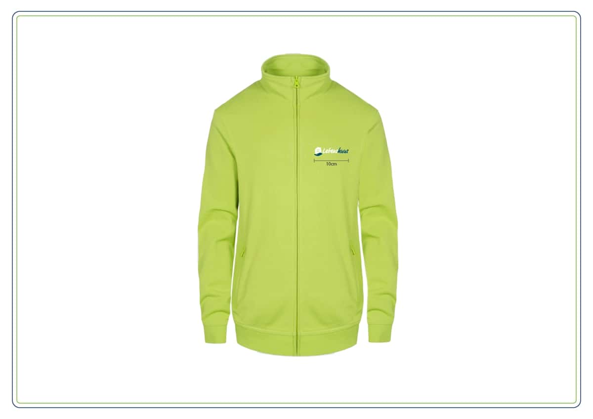 Damen Fleecejacke LEBENSHUUS anthrazit